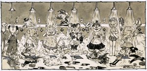 动物洗澡 作者 赫苏斯·布拉斯科