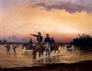 Simon Bolivar (1783-1830) and Francisco de Paula Santander (1792-1840), Colombia 作者 耶稣玛丽亚萨莫拉