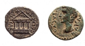 希律王二世的硬币，c.4 BC -34 AD（金属）