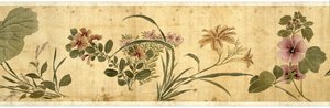 百花，1629（丝绸上的颜色）