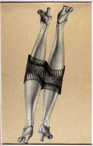 拼贴画 "Deux belles jambes" - 由Jindrich Styrsky (1899-1942)创作 (48 of 35)