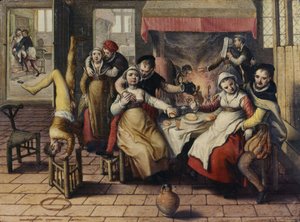 妓院 作者 Joachim Beuckelaer
