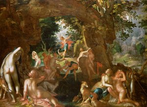 Diana和Actaeon，1607（小组）