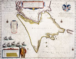 Tabula Magellanica ：麦哲伦海峡地图
