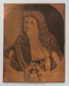 1681-1684 年荷属东印度群岛总督科内利斯-施佩尔曼（1640-1684 年）肖像（半身像）铜版雕刻版 作者 乔安妮斯·德容