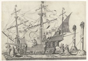 维多利亚号轮船，第 5 号
皇帝查理五世的葬礼队伍，1558 年（系列标题）