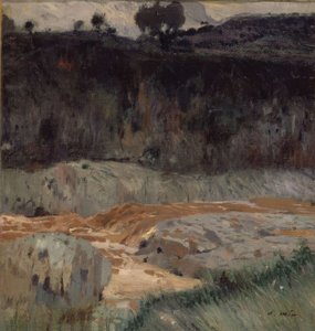 红色的水 作者 Joaquim Mir i Trinxet
