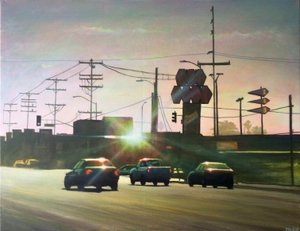 圣费尔南多谷 4，约 2012 年（丙烯酸画板） 作者 