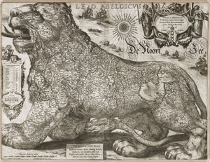 利奥-贝尔吉克斯-低地国家地图（1611年）
