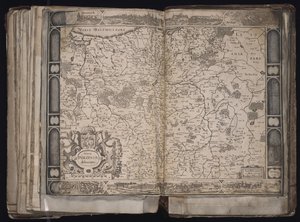 波兰新圈定地图波兰，C。 1629年至一六三〇年