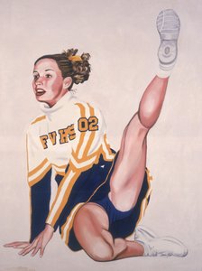 2002年地板常规（油画和丙烯画布）