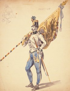 一名匈牙利步兵团营军官，1835年至1848年，19世纪