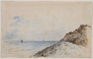 勒阿弗尔，1862年。 作者 约翰·巴索德·琼金德（Johan Barthold Jongkind）