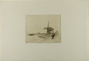 小径》，选自《六幅蚀刻版画之书：荷兰风光 作者 约翰·巴索德·琼金德（Johan Barthold Jongkind）