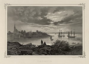 插图取自 Asbjørnsen, P.Chr. 在《图纸》中制作的挪威一书。 由 Chr. Tønsberg 出版 (no, 1848) 作者 约翰·克里斯蒂安·达尔