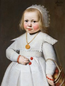 一个两岁女孩的肖像，1636年