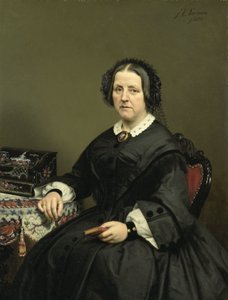 威廉明娜-玛加丽莎-范登博什（1807-74 年）。杰拉德-约翰-弗洛伦-范-特马特的配偶