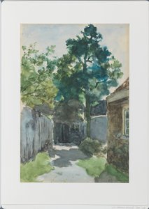 阳光庭院 作者 约翰·亨德里克·魏森布鲁赫