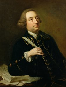 约翰克里斯托弗史密斯（1712-95）的肖像，音乐家和亨德尔的amanuensis