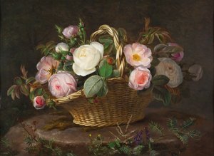 花篮c。 1843年。