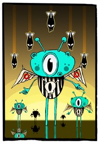 外星人团队，2012 年（插图） 作者 约翰·利利亚（Johan Lilja）