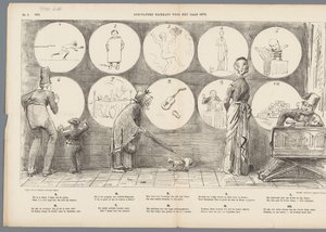 1875 年观众观赏柜（物品上的标题）