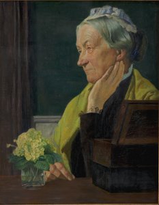 Ane Marie Rohde，生于施密特，艺术家的母亲