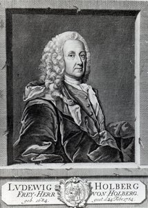 Ludvig Holberg，由Johann Martin Bernigeroth雕刻，1757年 作者 约翰·罗斯利乌斯（Johan Roselius）