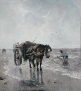 海风（布面油画） 作者 约翰·舍瑞维茨