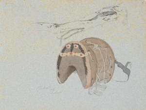 橄榄树干和马鞍 作者 约翰·托马斯·伦比