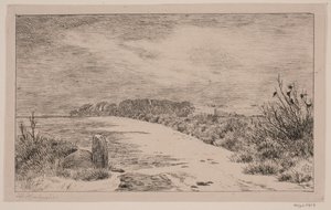 作者：Himlingøjje，冬季景观 作者 约翰·托马斯·伦比