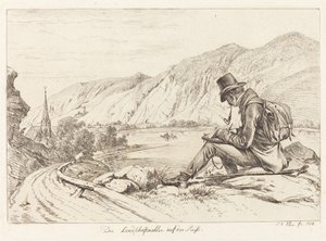 风景画家在旅行中》（Der Landschaftmaler auf der Reise）