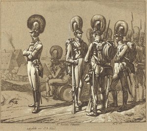 K. Baierische Infanterie (巴伐利亚步兵) 作者 约翰·亚当·克莱因（Johann Adam Klein）