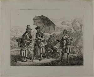 艺术家们的旅程 作者 约翰·亚当·克莱因（Johann Adam Klein）