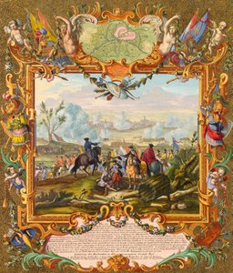 1708年联军攻占奥德纳尔德要塞，18世纪初。
