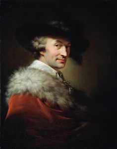 建筑师拉图尔的肖像。约翰-巴蒂斯特-冯-兰皮-艾因（Johann Baptist Von Lampi l