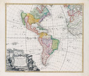 美洲地图，Americae Mappa Generalis