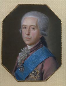 米哈伊尔·米哈伊洛维奇·格利岑将军的肖像1731-1806年，1786年