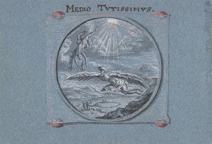 伊卡洛斯的陨落》，1692年。 作者 约翰·卡斯帕·赫修斯