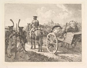 1815年的俄罗斯移动锻造厂。