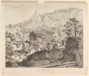 穆肯多夫周围，1818年。