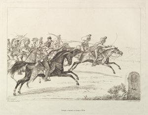 奥地利骑兵队，19世纪初。