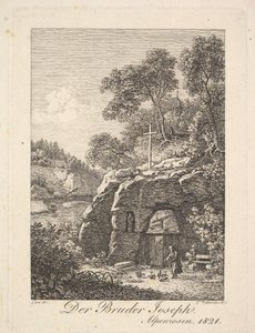 约瑟夫兄弟在阿尔卑斯山，1820年。