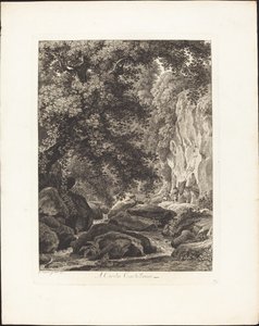 在Cività Castellana 作者 约翰·克里斯汀·赖因哈特（Johann Christian Reinhart）