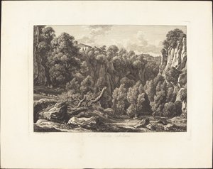 在Cività Castellana 作者 约翰·克里斯汀·赖因哈特（Johann Christian Reinhart）