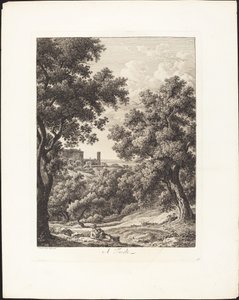 A Tivoli 作者 约翰·克里斯汀·赖因哈特（Johann Christian Reinhart）
