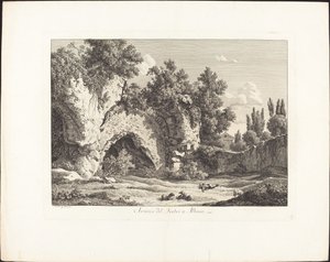 阿尔巴诺的剩女剧院 作者 约翰·克里斯汀·赖因哈特（Johann Christian Reinhart）