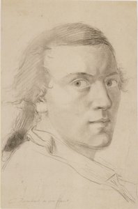 J C Reinhart 自画像 1786 年 作者 约翰·克里斯汀·赖因哈特（Johann Christian Reinhart）