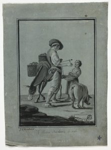 农民苹果小贩 作者 约翰·克里斯汀·赖因哈特（Johann Christian Reinhart）