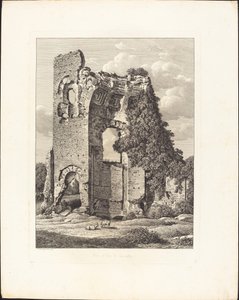 卡拉卡拉马戏团附近 作者 约翰·克里斯汀·赖因哈特（Johann Christian Reinhart）